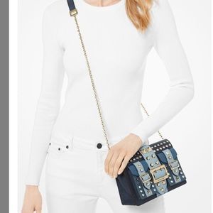 Michael Kors New Studded Cross Body Bag